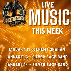 Live music this week at Harold's Corral in Cave Creek