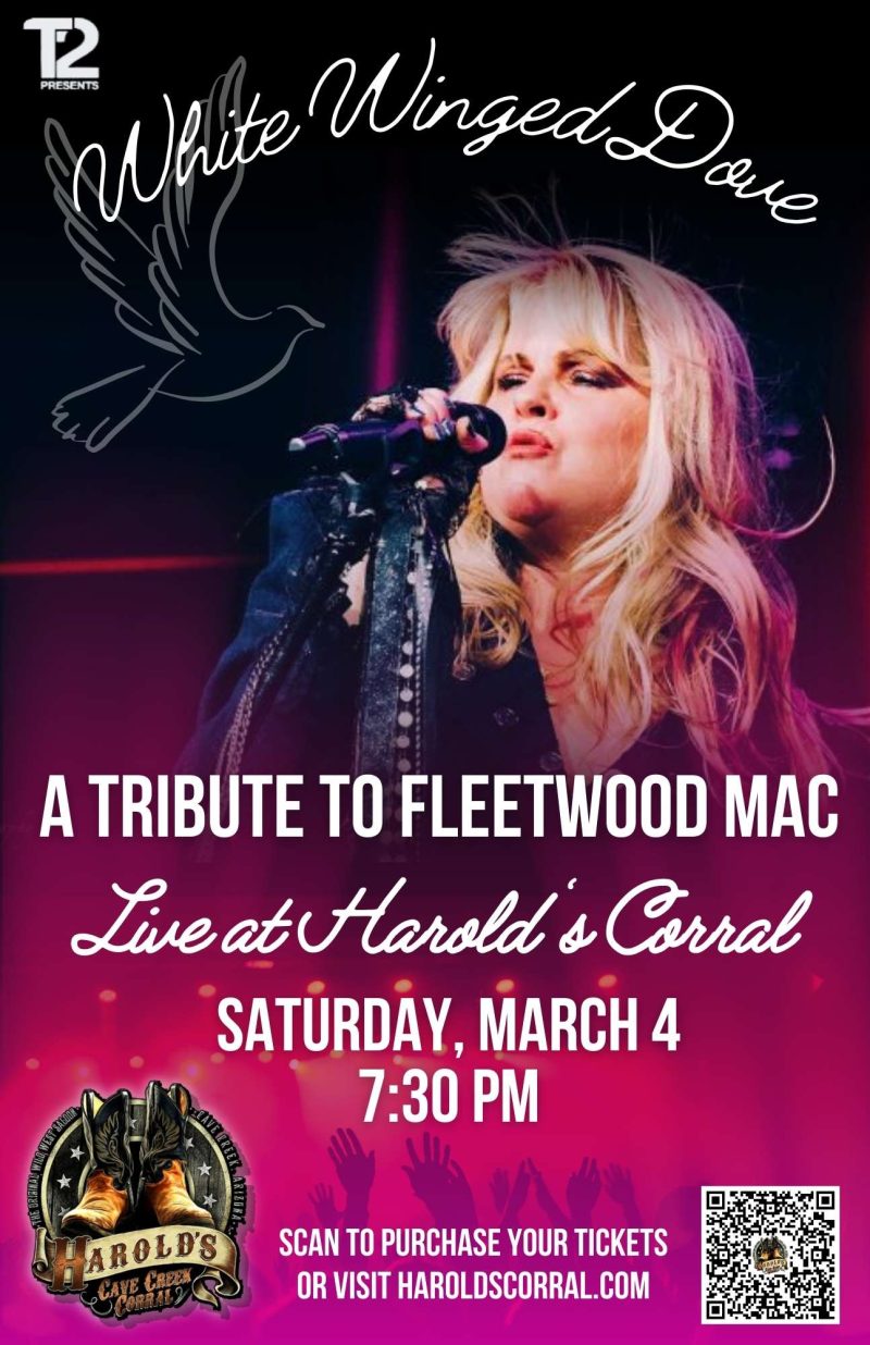 A WHITE WINGED DOVE A Tribute to Fleetwood Mac Harold's Cave Creek
