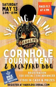Spring Fling Cornhole Tournament