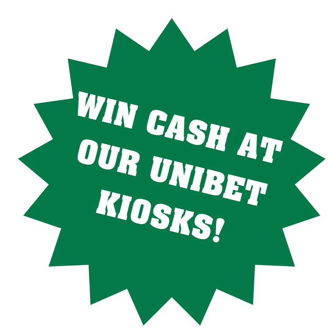 win cash at our unibet kiosks