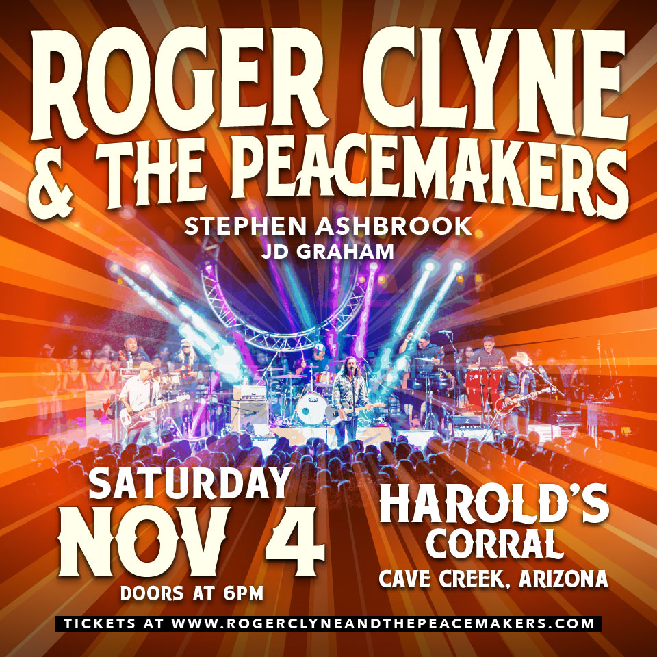 roger clyne and the peacemakers at harold's corral in cave creek