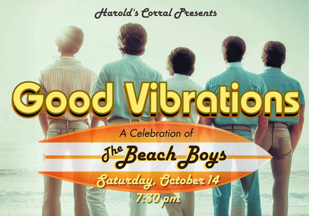 beach boys tribute concert at Harold's corral