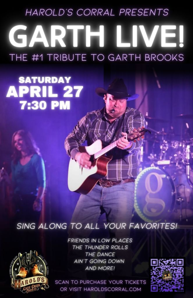 Garth Live at Harold's Corral in Cave Creek