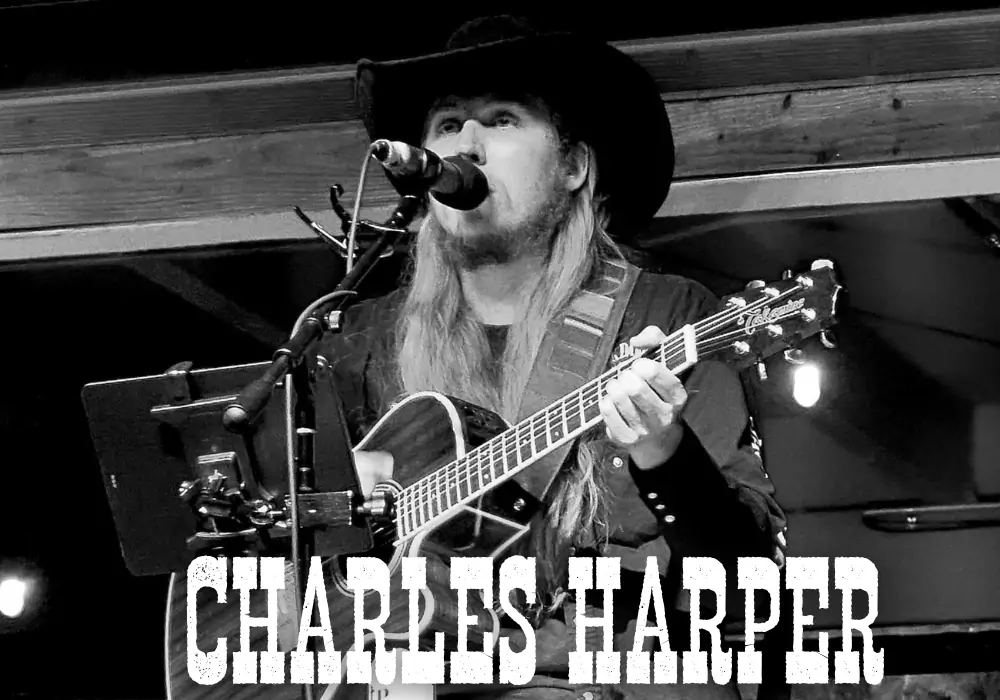 Live music at harolds corral with charles harper
