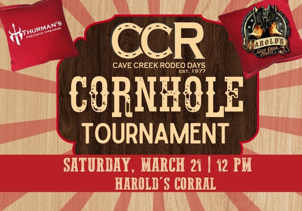cave creek rodeo days cornhole tournament at harold's corral