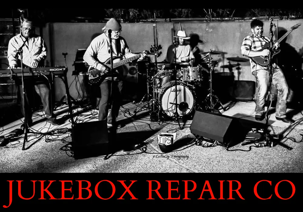 Juke box repair co at harold's corral in cave creek