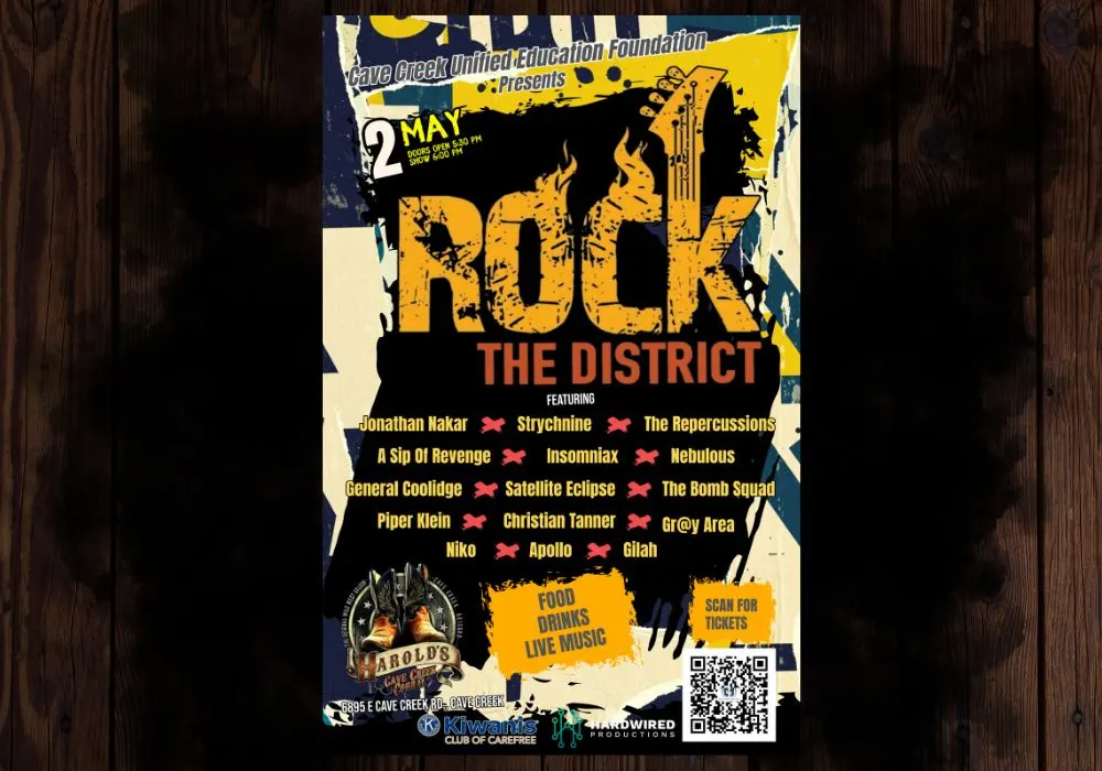 rock the district at harold's corral in cave creek