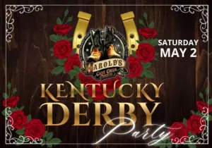 kentucky derby party at harold's corral in cave creek