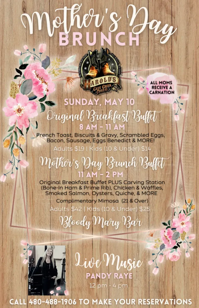 Mother's Day at Harold's Corral in cave creek