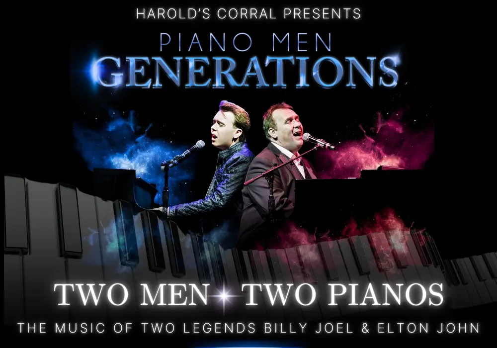 Piano men generations at Harold's Corral in Cave Creek