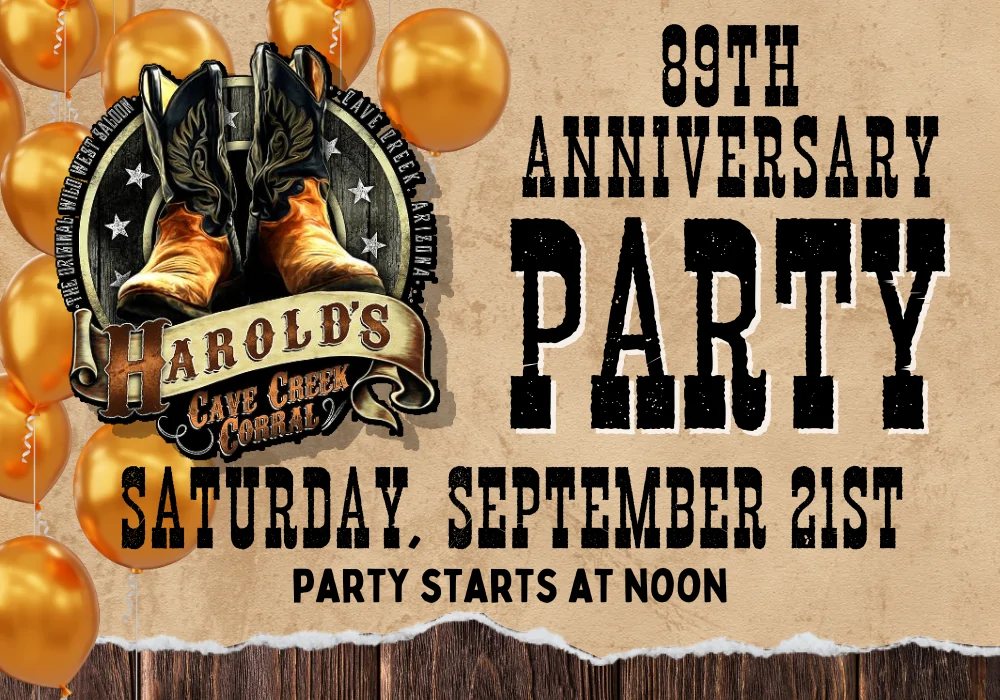 harold's corral 89th anniversary party