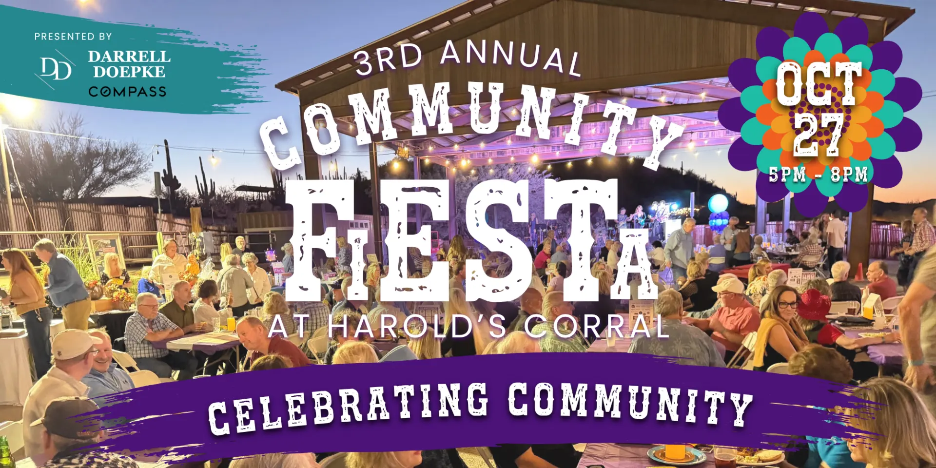 community fest at harold's corral in cave creek