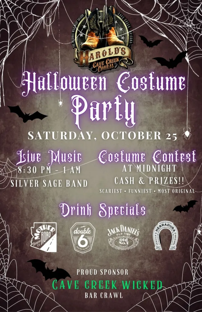 Halloween at Harold's cave creek wicked