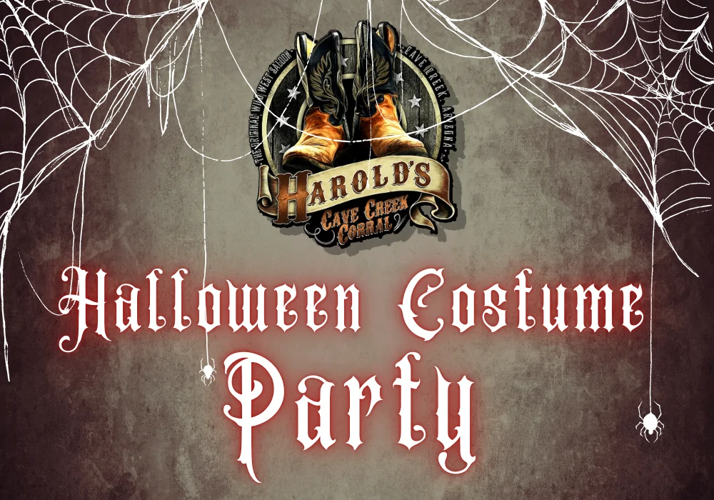 halloween costume contest at harold's corral in cave creek