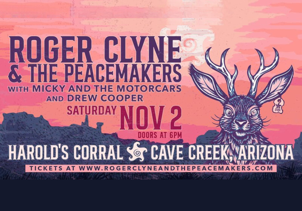 Roger Clyne and the Peacemakers at harold's corral in cave creek