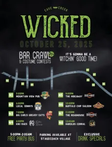 cave creek wicked bar crawl