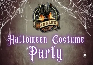 halloween costume party at harold's