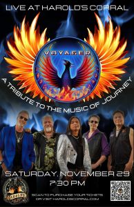 Voyager Tribute to Journey AT HAROLD'S CORRAL IN CAVE CREEK