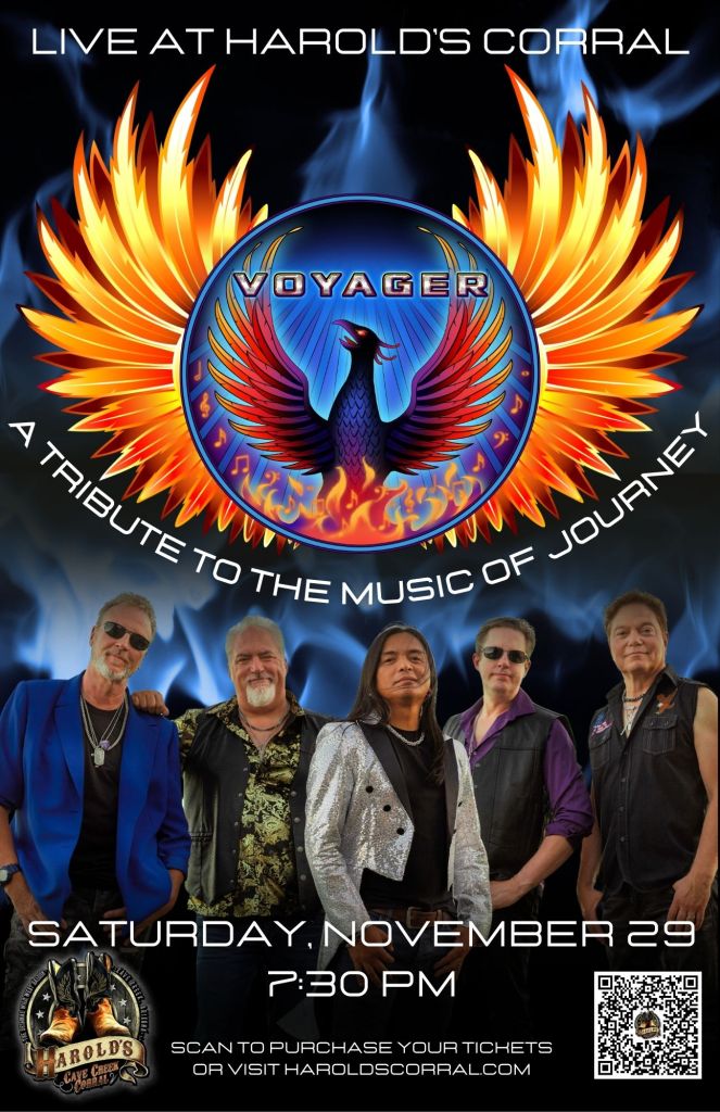 Voyager Tribute to Journey AT HAROLD'S CORRAL IN CAVE CREEK
