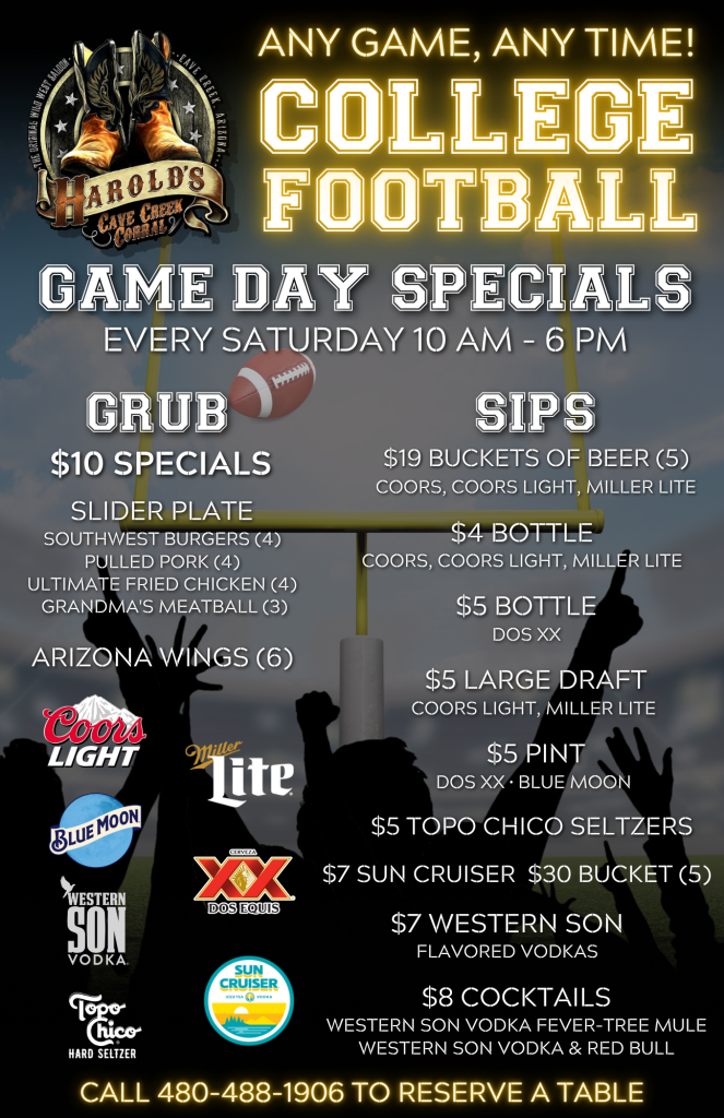 2025 College Football at Harold's Corral