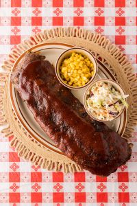 best BABY BACK RIBS BBQ at Harold's Corral in Cave Creek