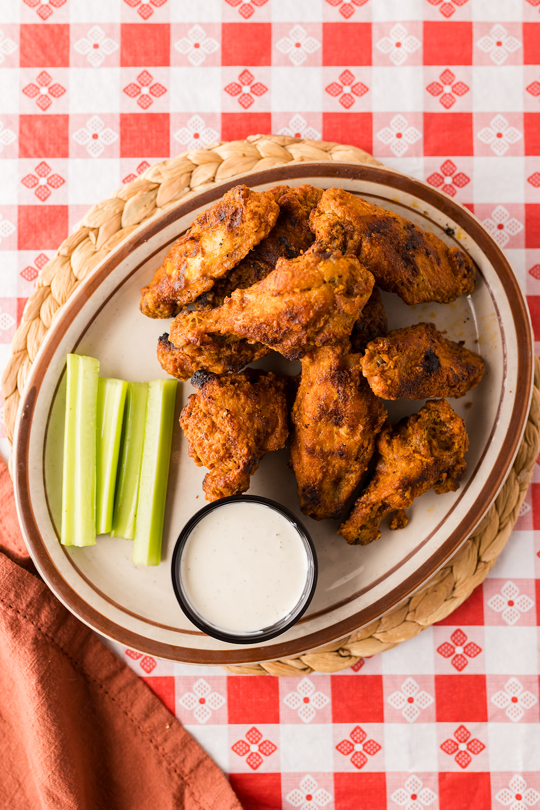 CHICKEN WINGS at Harold's Corral in Cave Creek