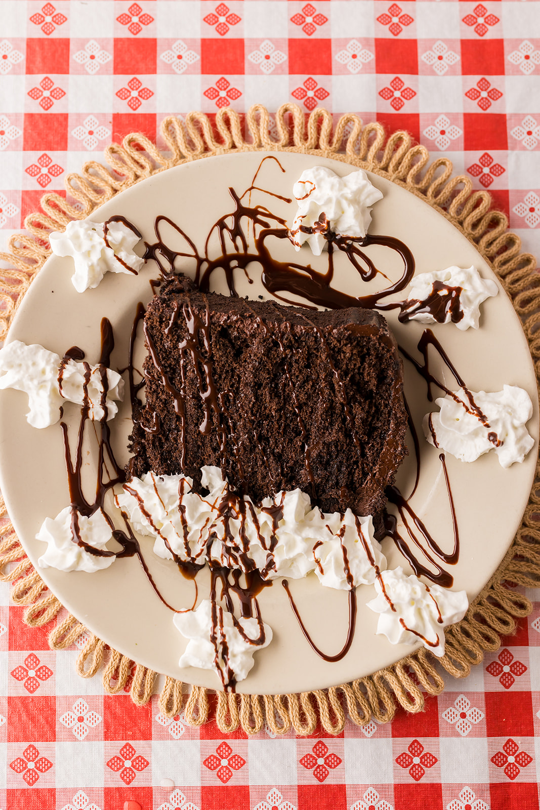 CHOCOLATE LOVERS DREAM CAKE at Harold's Corral in Cave Creek