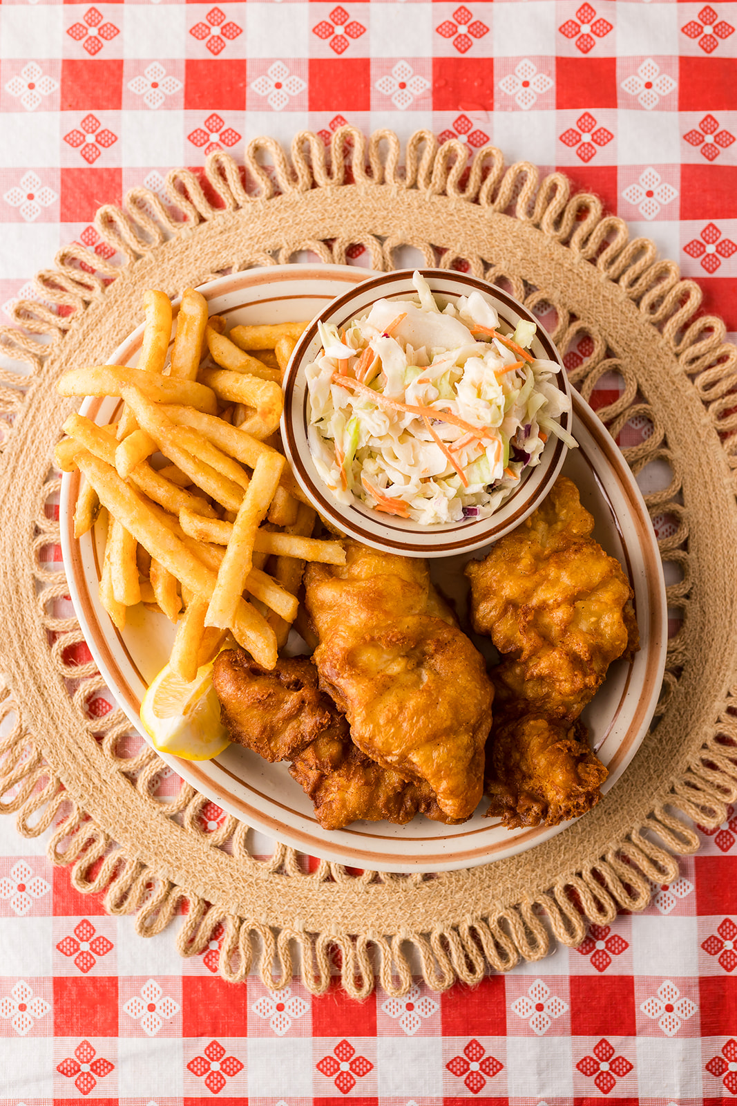 FISH AND CHIPS at Harold's Corral in Cave Creek