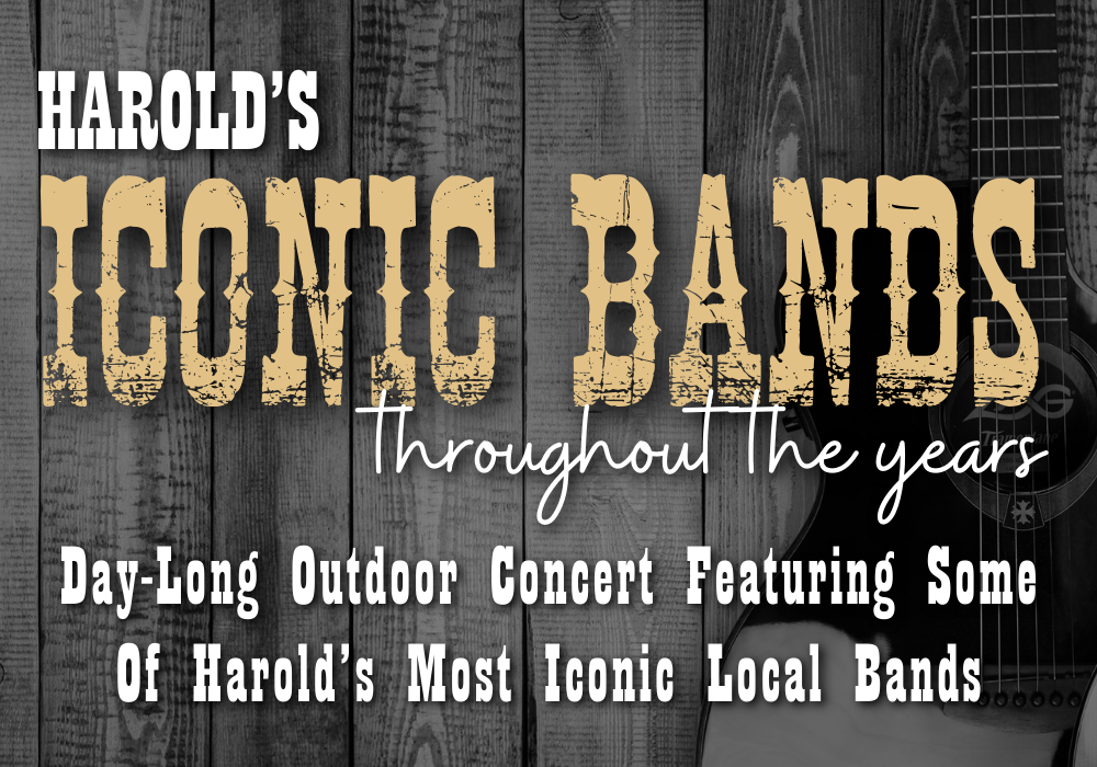 Iconic cave creek bands playing at Harold's Corral