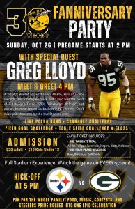 Fanniversary party with Greg Lloyd at Harold's Corral in Cave Creek