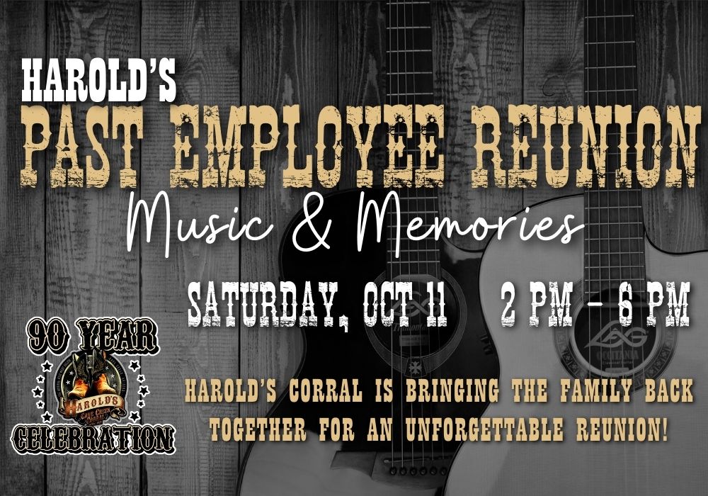 Harold's corral past employee reunion