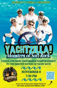 yachtzilla concert at Harold's Corral in cave creek