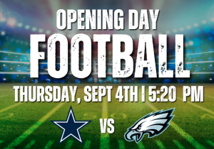 opening day football at harold's corral