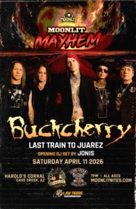 buckcherry live at harold's corral in cave creek
