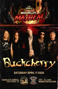 Buckcherry live at harold's corral in cave creek