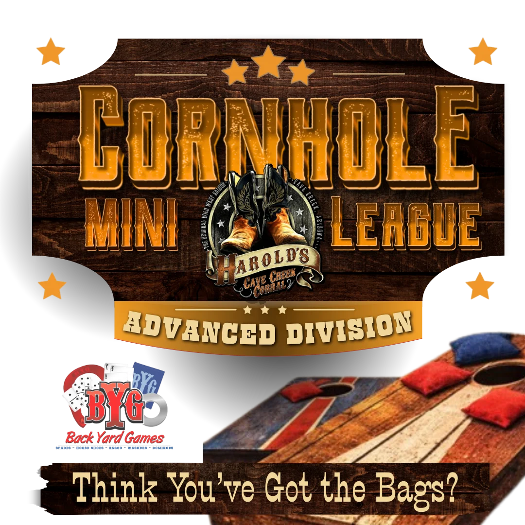 Cornhole Mini Tournament at Harold's Corral