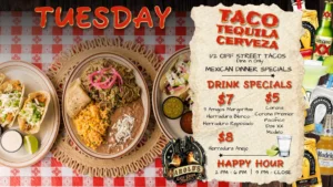 taco tuesday specials at harold's