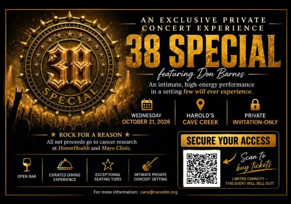 38 special at harold's corral in cave creek private concert