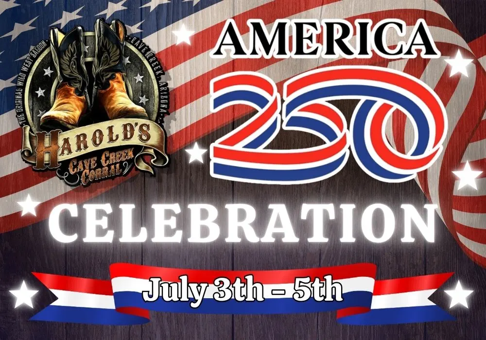 harold's corral 4th of july celebration America 250