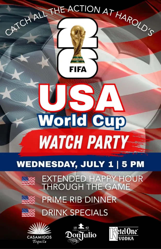 watch the USA in the world cup at harold's corral in cave creek
