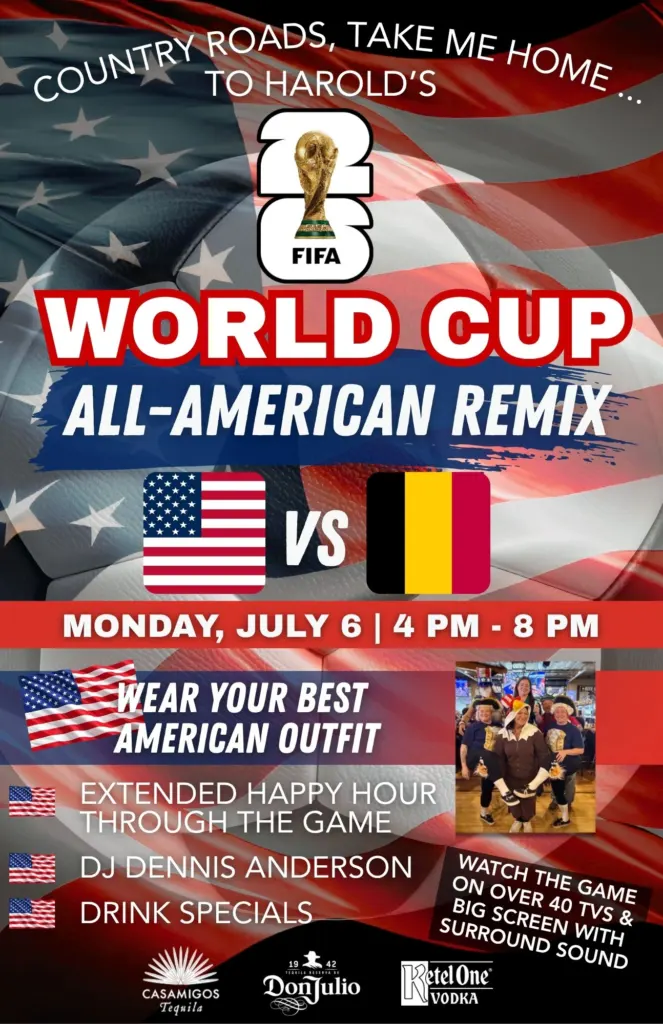 usa world cup soccer fifa 2026 at harold's corral in cave creek