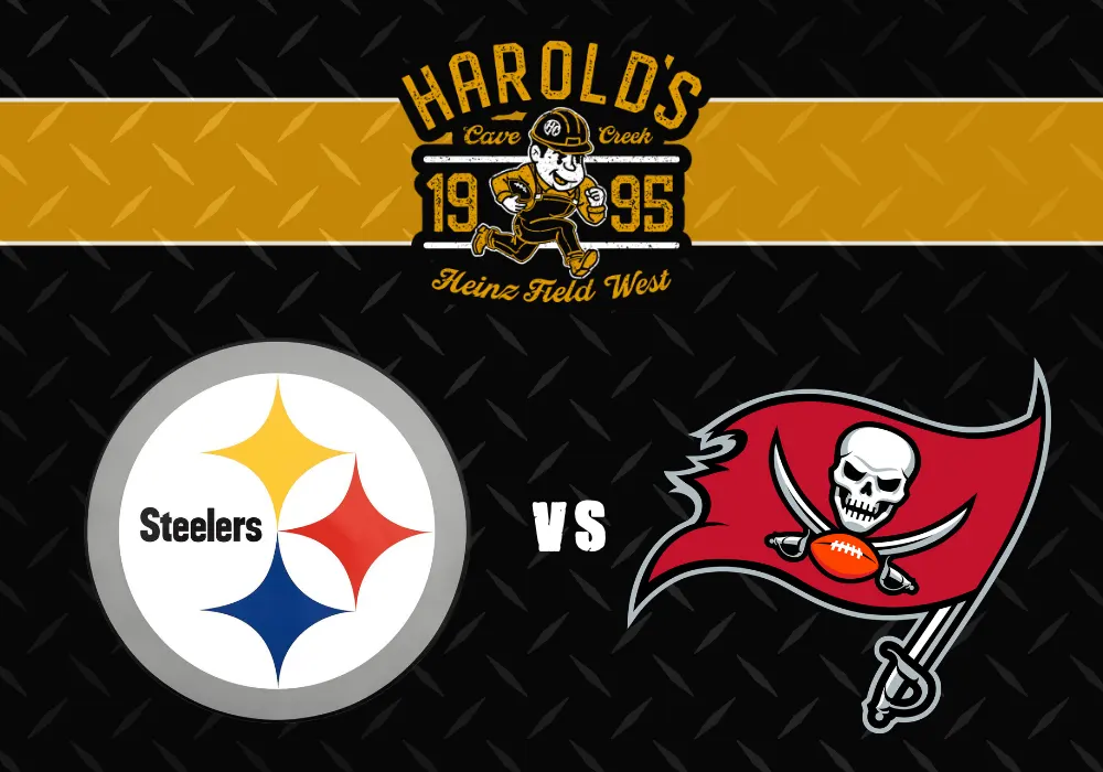 steelers vs buccaneers at harold's corral in cave creek
