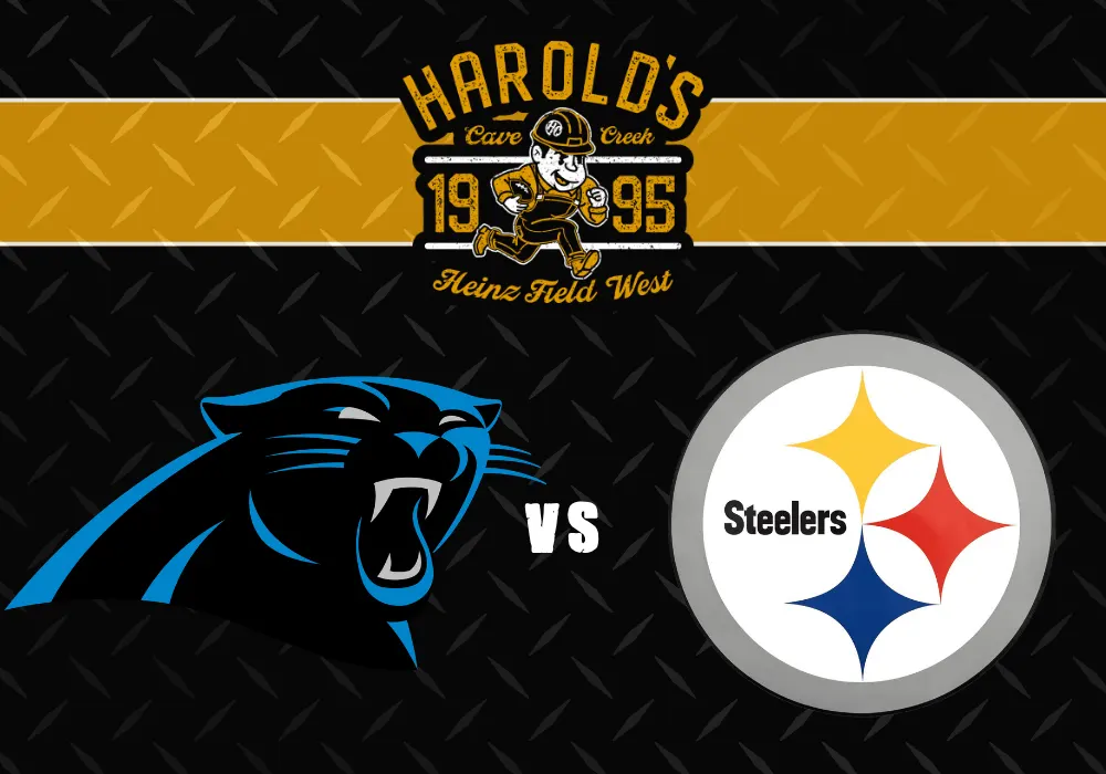 panthers vs steelers at harold's corral in cave creek